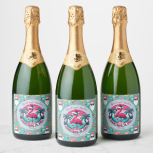 Flamingo Bird med Hat-jul i juli Party