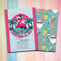 Flamingo Bird med Hat-jul i juli Party