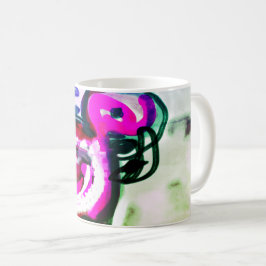 Flamingo Blomglädje Kaffemugg