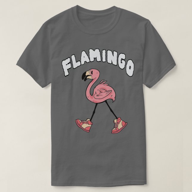 Flamingo Boot Boy Flam Merch T Shirt (Design framsida)