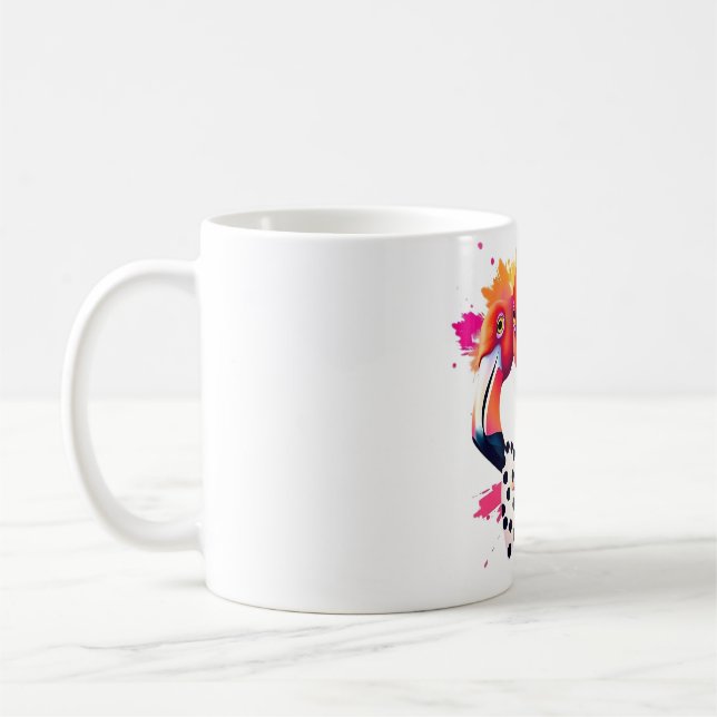 Flamingo Bow Tie Tee - Unikt Manar Gift Kaffemugg (Vänster)