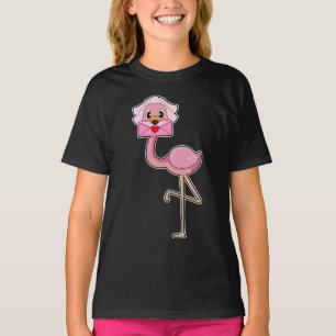 Flamingo Bride Brev Bröllop T Shirt