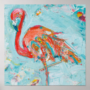 Flamingo Bright Poster