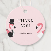 Flamingo Bröllop Tack