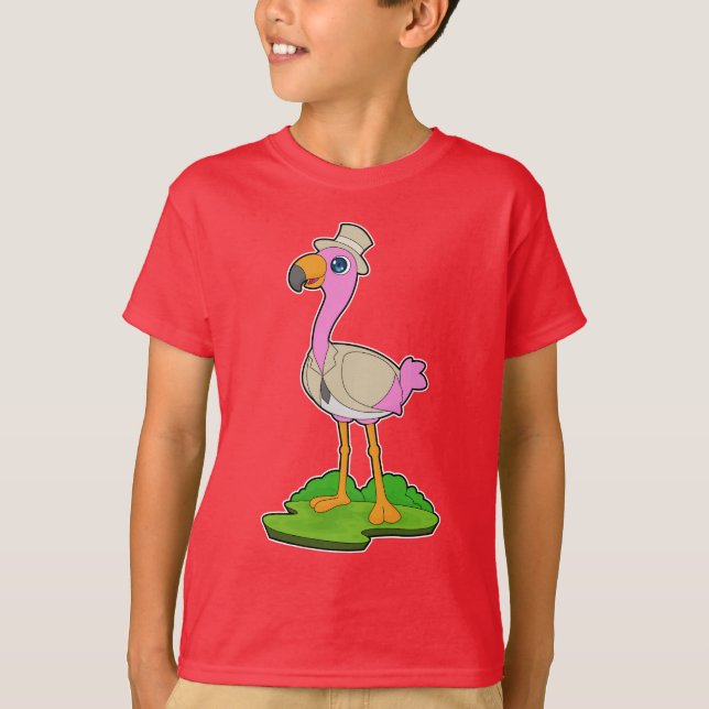 Flamingo Brudgumme Jacka Bröllop T Shirt (Framsida)