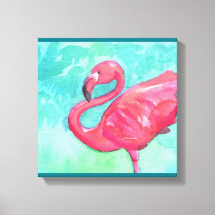Flamingo Canvas väggkonst