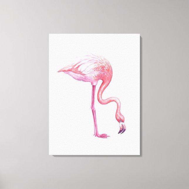 Flamingo Canvastryck (Framsida)