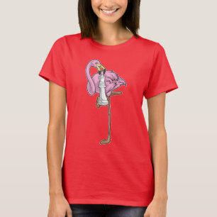 Flamingo Chess biet Kung Chess T Shirt