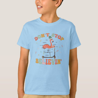 Flamingo Christmas T Shirt