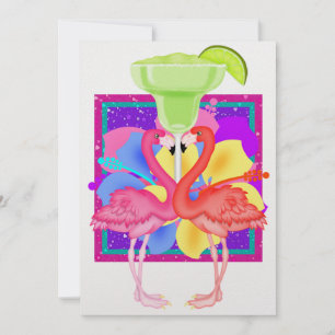 Flamingo Cocktail - SRF Inbjudningar