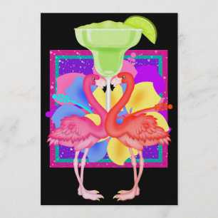 Flamingo Cocktail - SRF Inbjudningar