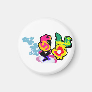 Flamingo coola magnet