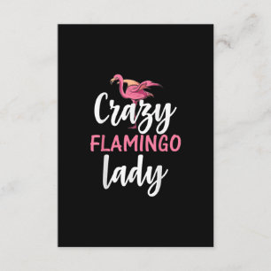 Flamingo - Crazy Flamingo Dam-gåvor Tilläggskort