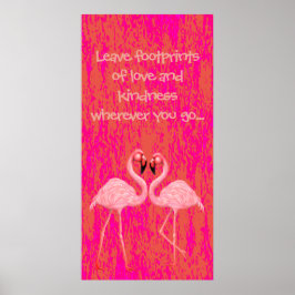Flamingo Dance Poster