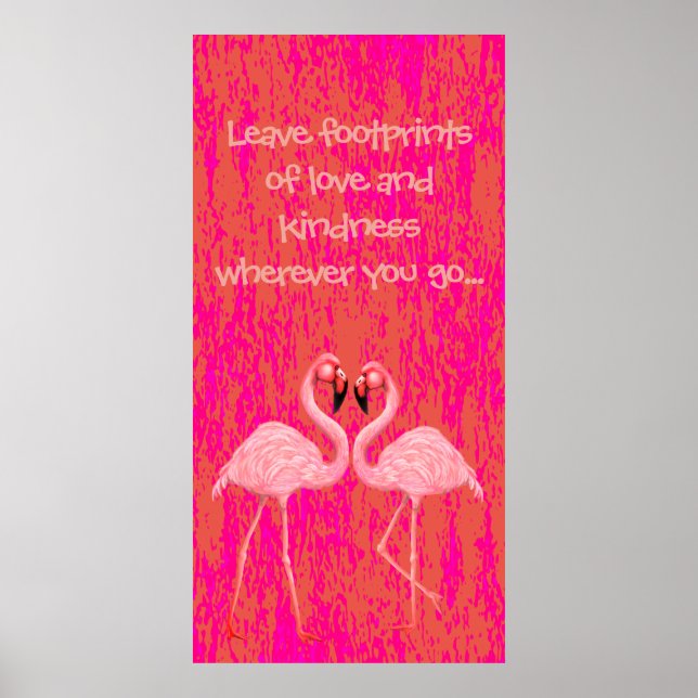 Flamingo Dance Poster (Framsidan)