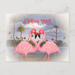 Flamingo Dance Vykort