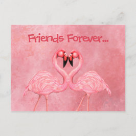 Flamingo Dance Vykort