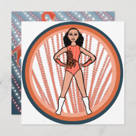 Flamingo Dancer B Julkort