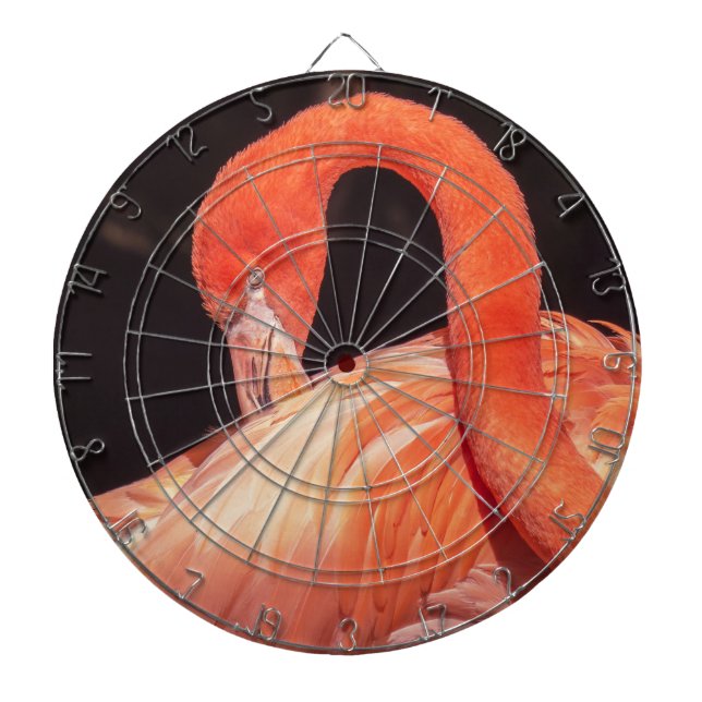 Flamingo Dartboard Darttavla (Framsidan)