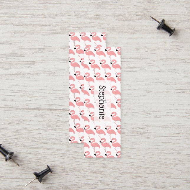 Flamingo Design Bookmark (Fram/Back In Situ)