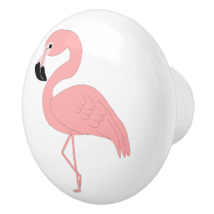 Flamingo Design Knopp
