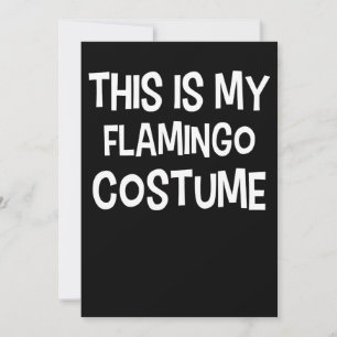 Flamingo Det här är min Flamingo-kostym Spara Datumet