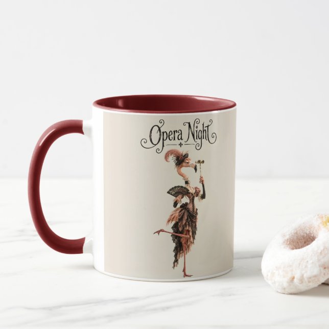Flamingo Diva Mugg (Med munk)