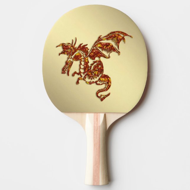 Flamingo Drakguld Pingisracket (Framsidan)