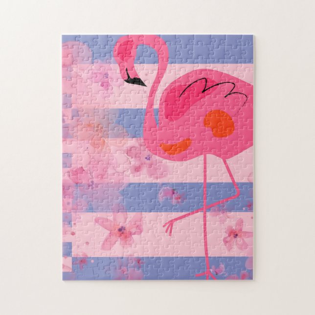 Flamingo Dröm Pussel (Vertikal)