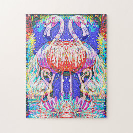 Flamingo Duet Pussel