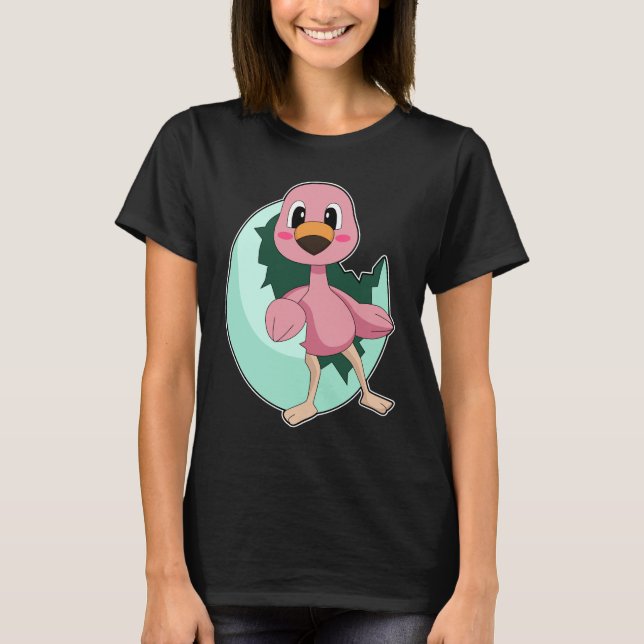Flamingo Egg T Shirt (Framsida)