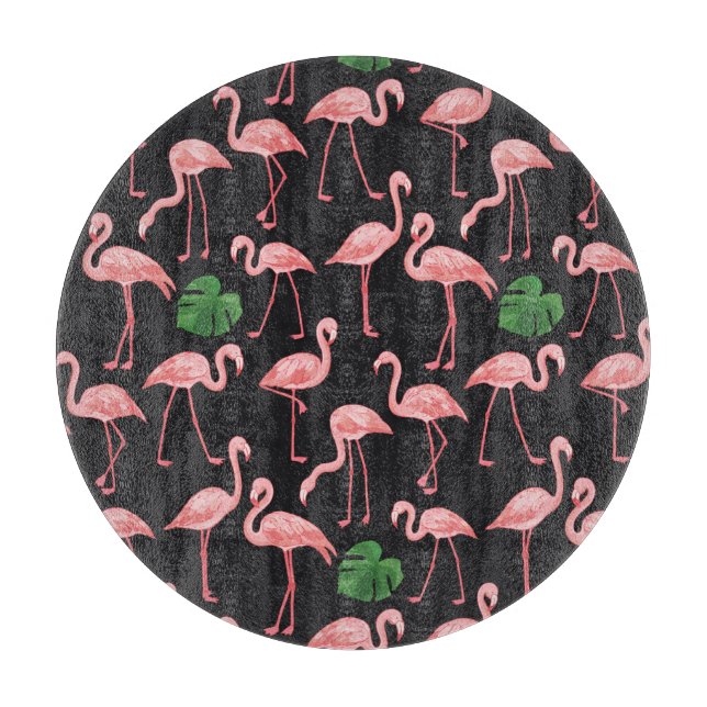 Flamingo Elegance: Vintage Monstera Fusion. (Framsidan)