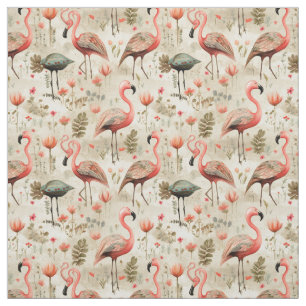 "Flamingo Fables: Stollig Flamingo Tyg