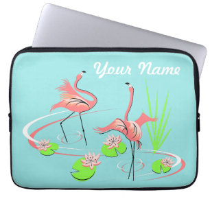 Flamingo Fandango Duo 2 Namn laptop sleeve