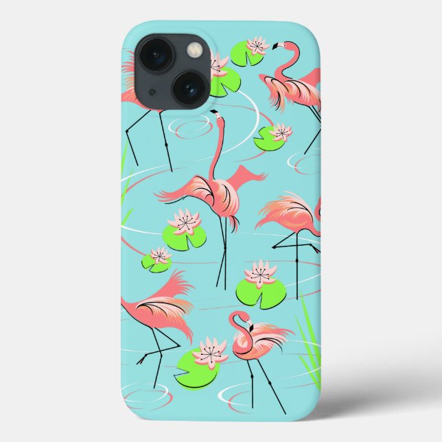 Flamingo Fandango iPad Mini fodral (Baksida)