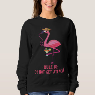 Flamingo Får Inte Knyta Rosa Hjärtbrutna Kvinnor T Shirt
