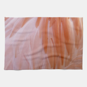 Flamingo Feathers in Shades of Rosa Kökshandduk