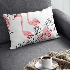 Flamingo Fiesta Lumbarkudde