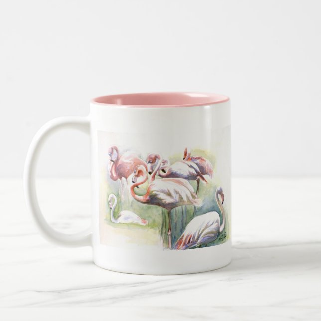 Flamingo Fiesta Mugg (Vänster)