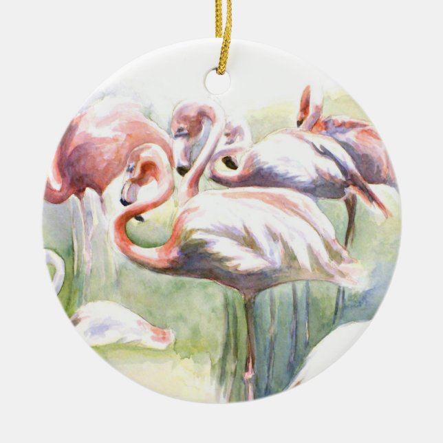Flamingo Fiesta Ornament (Framsidan)
