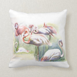 Flamingo Fiesta Pillow Kudde