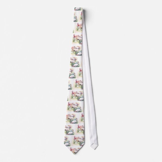 Flamingo Fiesta Tie Slips (Framsida)