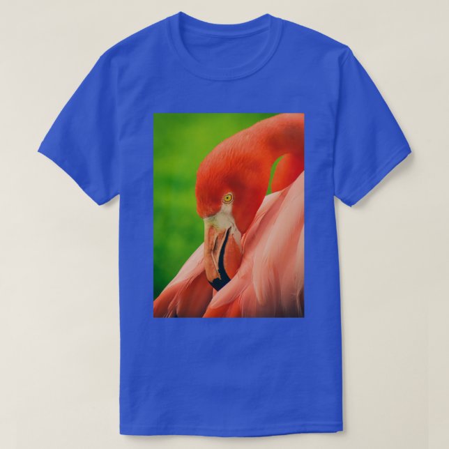 Flamingo Flamenco Long T Shirt (Design framsida)
