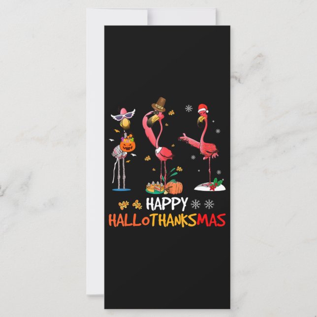 Flamingo | Flamingo Lycklig HalloThanksmas (Framsida)