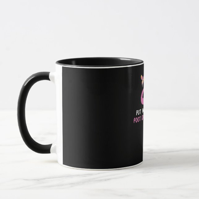 Flamingo | Flamingo med glasögon gör inte att jag  Mugg (Vänster)