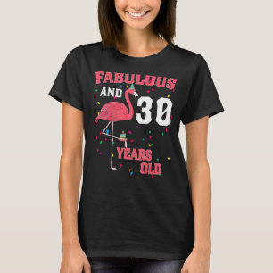 Flamingo Flamingo Rosa Birthday P T Shirt