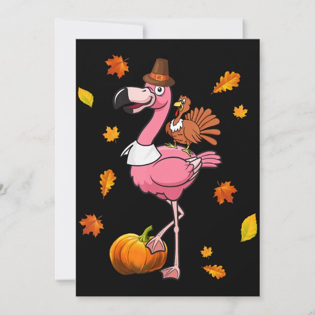 Flamingo | Flamingo tack till julen Halloween (Framsida)
