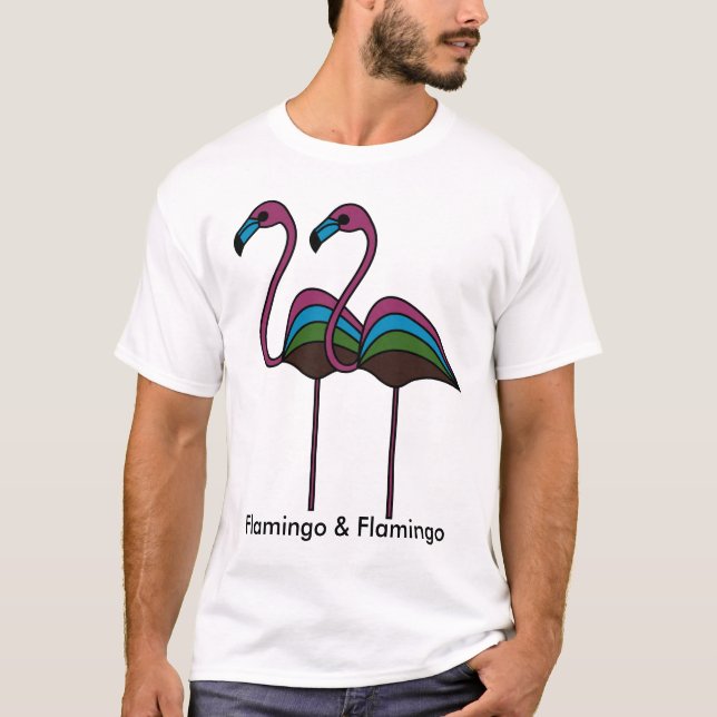 Flamingo & Flamingo Tee (Framsida)