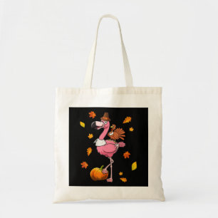 Flamingo Flamingo Thanksgiving Halloween Tygkasse