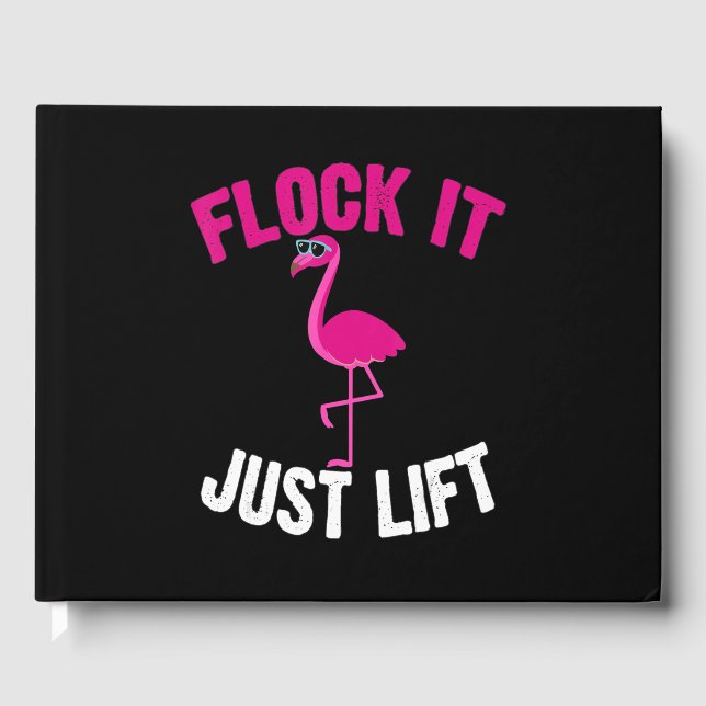 Flamingo | Flamingo Weightlift Flock Gästböcker (Framsida)